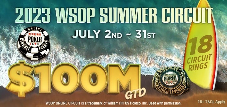 Złote Pierścienie WSOP i Miliony w Nagrodach Do Wygrania Podczas GGPoker WSOP Summer Circuit